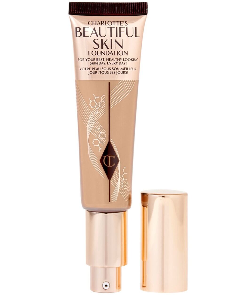 Charlotte Tilbury Beautiful Skin Medium Coverage Liquid Foundation #6 Cool NEW